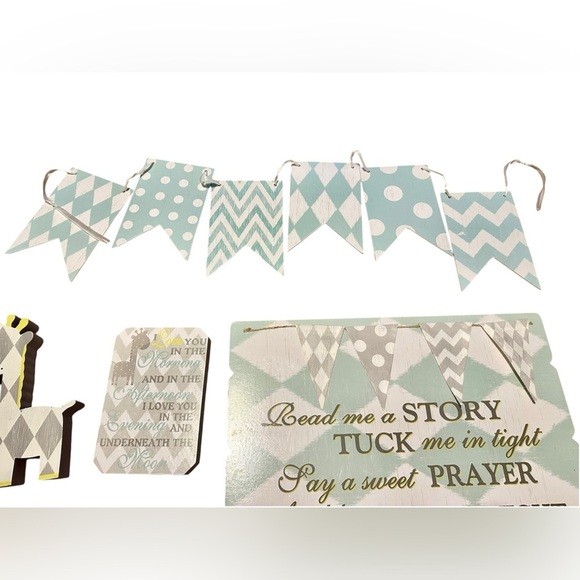Hobby Lobby Neutral Nursery Decor Set​​ - Picture 4 of 7